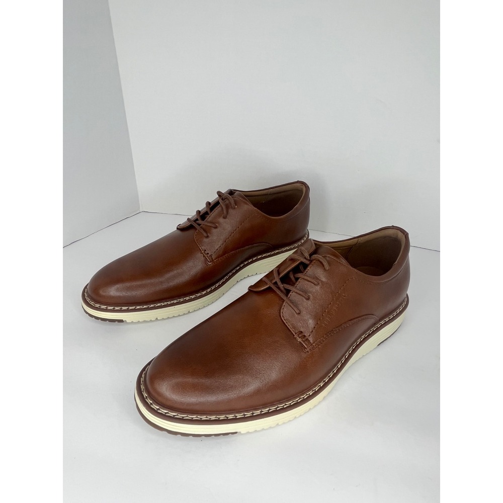 Tommy Hilfiger TMHIDAY-R Men's Size 9 Brown Derby Dress Shoes NWOB Casual - Picture 2 of 15